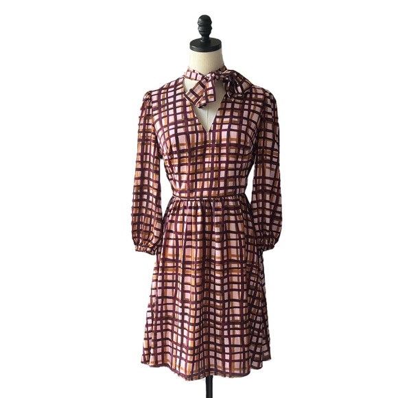 Gal Meets Glam Lindsey Windowpane Dress | 2 NWT - Picture 2 of 10